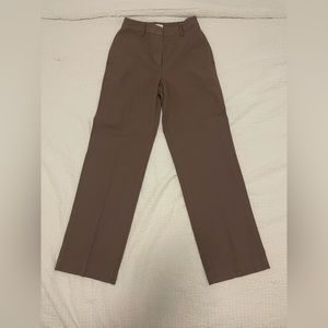Aritzia brown trousers worn once